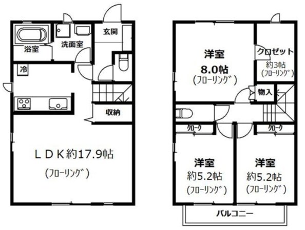 ラ・グリシーヌ鵠沼海岸の物件間取画像